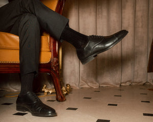 chaussures élégantes noires pour mariage 